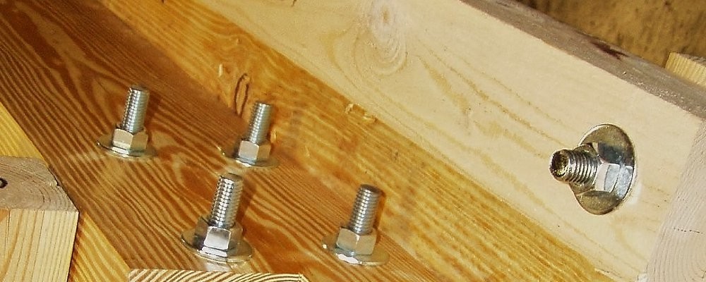 Wooden Crating with Bolting